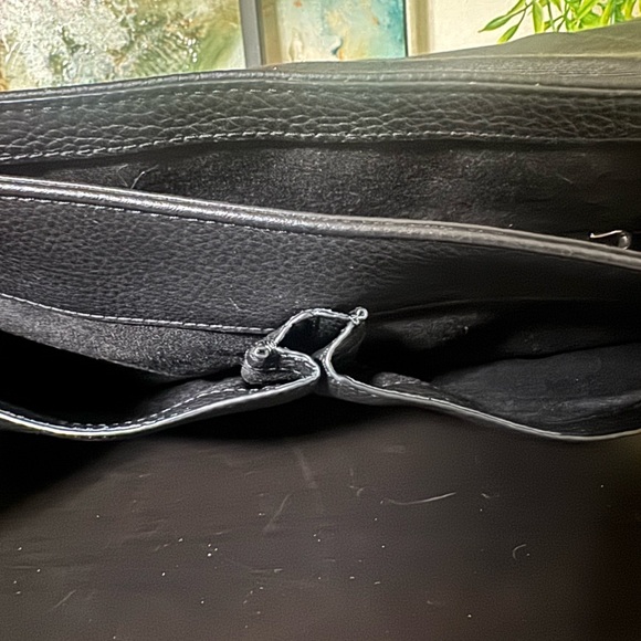 Black and Tan unisex Messenger Bag / NWOT - Picture 8 of 12